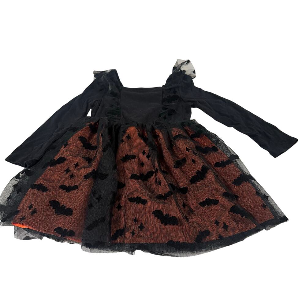 Cat & Jack Toddler 3T Halloween Long Sleeve Dress